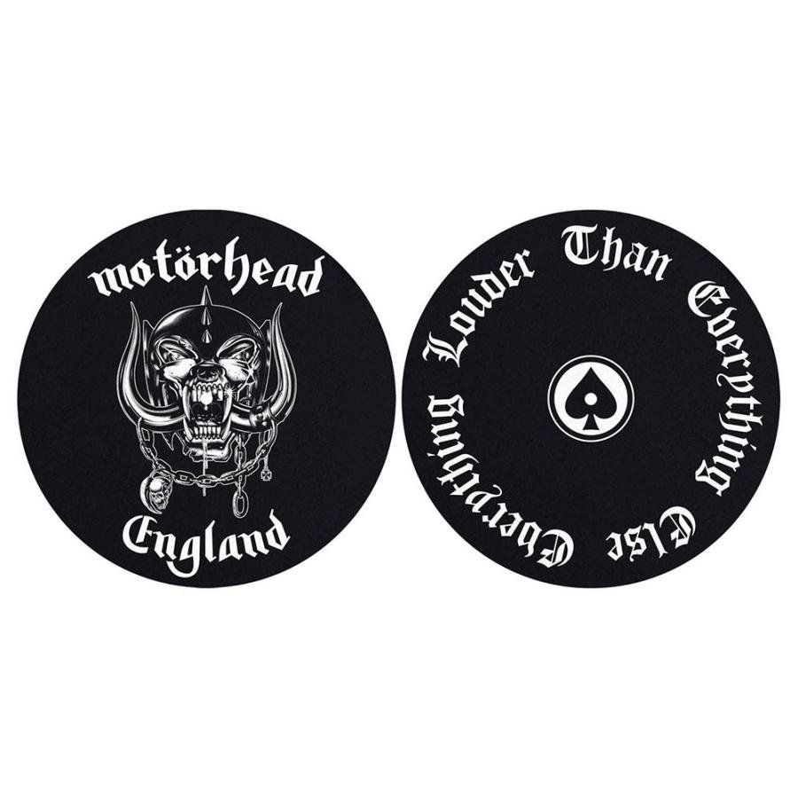 モーターヘッド スリップマット Motorhead Slipmat Set: England / Louder for PUNK/METAL DJ