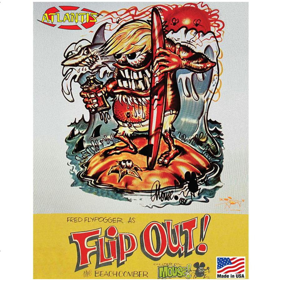 フリップ アウト モデルキット Fred Flypogger as Flip Out Plastic Model Kit Stanley Mouse プラモデル TOY