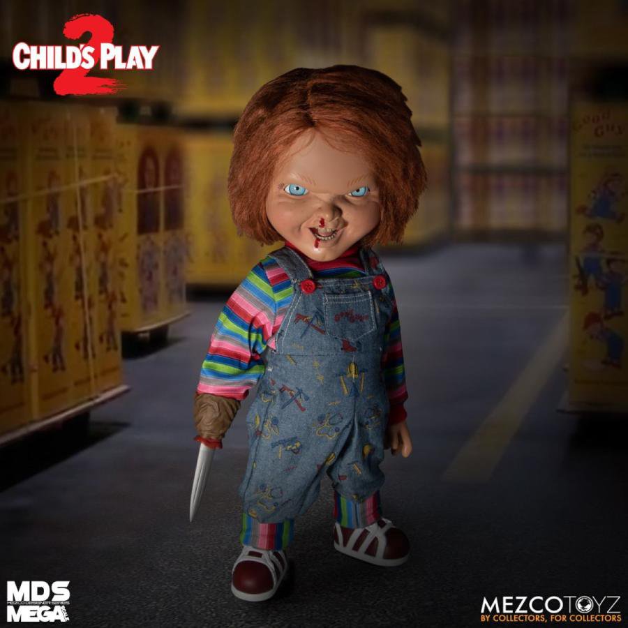 チャッキー15inc フィギュア Menacing Chucky Mega Scale チャイルドプレイ2 MEZCO TOY