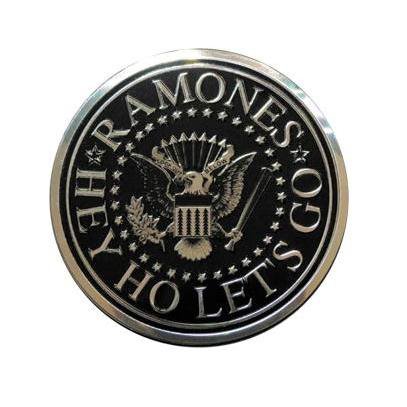 ラモーンズ ステッカー RAMONES Round Metal 正規品 ロックTシャツ関連 Sticker