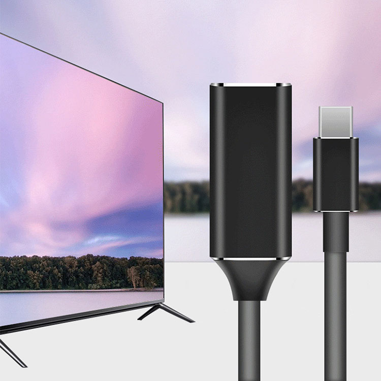 Type-c C USB Type HDMI 4Kビデオ対応 USB-C 設定不要 USB 変換器 変換ケーブル to...