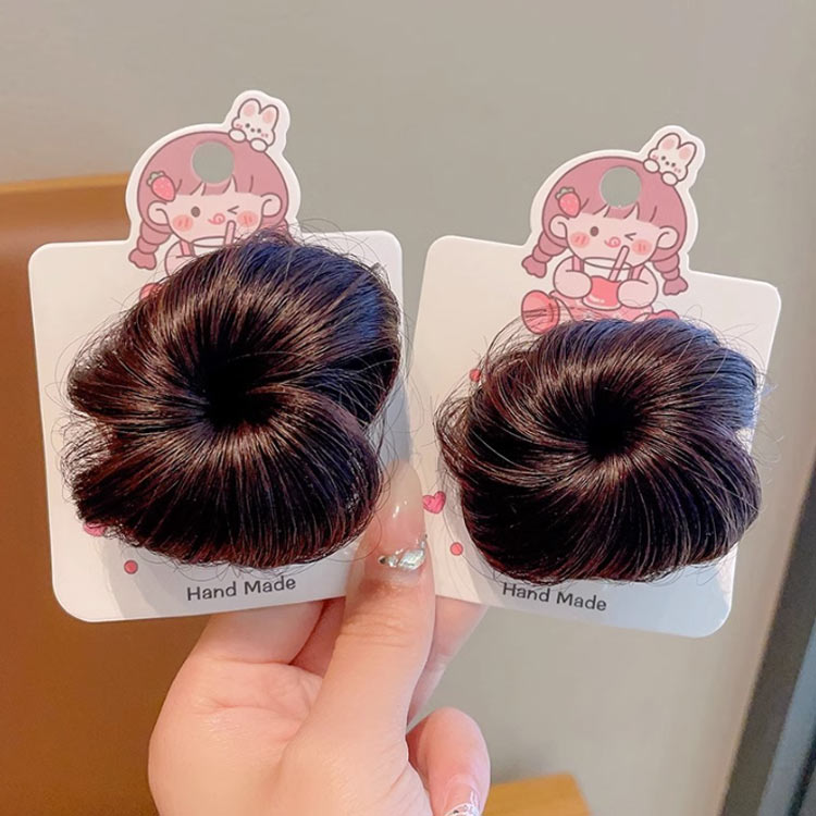 ウィッグ 子供 七五三 2個入 キッズ ヘアアクセサリー ウィッグ 髪型 つけ毛 ウイ...