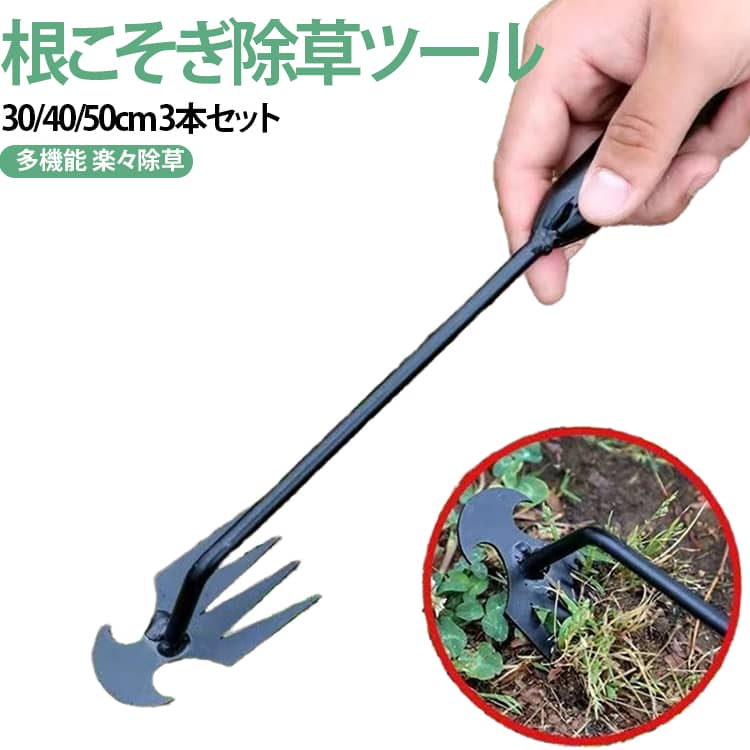 雑草抜き 雑草 【3本セット】雑草ブラシ 除去ツール 草抜き ギフト 根こそぎ除草ツール 雑草取り器具 ハンド 庭の草取り道具 除去ツール 隙間から ガーデニング 【3本セット】雑草ブラシ 贈り物 男性用 草削ブレード すきま 家庭用 雑草 ブラシ 雑草 たわし 30cm 40cm