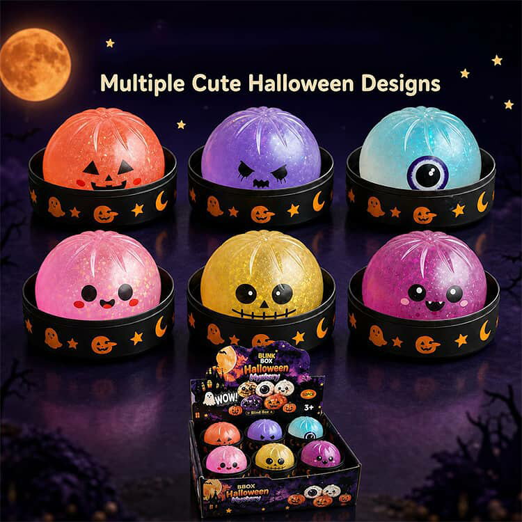 肉まん 6個セット ハロウィン スクイーズ もちもち 低反発 おもちゃ キーホルダー 蒸籠 キーボード リラックス 握る ブラインドボックス 減圧グッズ 柔らかい ふわふわ 減圧おもちゃ ストレス解消グッズ 持ち運び便利 可愛い プレゼント ギフト mumei365-10010374 無名商店 サンプル画像3