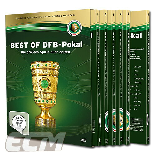 ドイツ・ブンデスリーガ国内カップ総集編 DVD6枚組 "Best of DFB-Pokal"【バイエルンミュンヘン/サッカ..