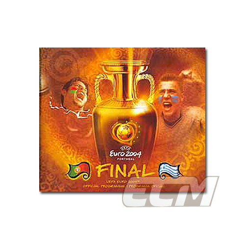 【予約PRO11】UEFA ユーロ2004 決勝プログラム "UEFA EURO2004" ポルトガル vs ギリシャ 【サッカー/欧..