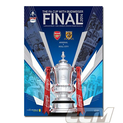 【予約PRO11】FAカップ 2014決勝プログラム アーセナル vs ハルシティ【サッカー/プレミアリーグ/Arsenal/Hull city/FA CUP/13-14シーズン】ネコポス対応可能★