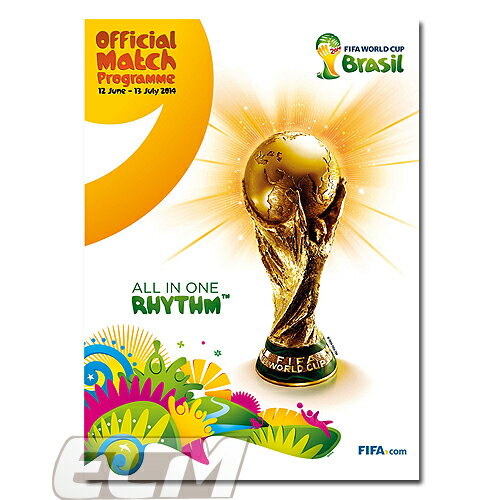 【国内未発売】2014 FIFA ワールドカップ ブラジル大会オフィシャルプログラム(英語版)【サッカー/FIFA World Cup Brasil/日本代表/ブラジル代表/スぺイン代表】ネコポス対応可能★PRO11