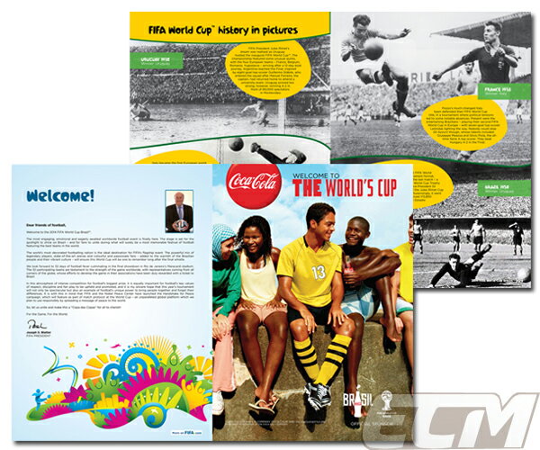 【国内未発売】2014 FIFA ワールドカップ ブラジル大会オフィシャルプログラム(英語版)【サッカー/FIFA World Cup Brasil/日本代表/ブラジル代表/スぺイン代表】ネコポス対応可能★PRO11格安セール サッカー 用品 セール