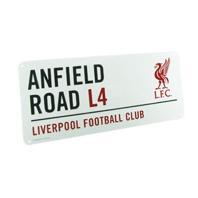 リバプール ストリートサイン ANFIELD ROAD 【プレミアリーグ/Liverpool/ジェラード/サッカー/インテリア】