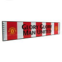 マンチェスターユナイテッド スカーフサイン GLORY GLORY MAN UNITED 【プレミアリーグ/Manchester united/ルーニー/香川真司/サッカー/マフラー/インテリア】