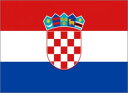 【サポーター必見】クロアチア　国旗フラッグ【サッカー/Jリーグ/応援グッズ/クロアチア代表/Croatia/ワールドカップ】ネコポス対応可能