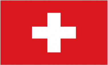 スイス　国旗フラッグネコポス対応可能