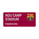 【NEW】FCバルセロナ CAMP NOU ストリートサイン【FC BARCELONA/サッカー/カンプノウ/スペインリーグ/メッシ/ネイマール】 ECM12 BAR