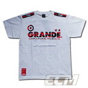 GRANDE CAMO プロトタイプ Tシャツ ホワイト x レッド【サッカー/フットサル/グランデ/サポーター/迷彩/ミリタリー】◆メール便対応商品◆GRN2014SS