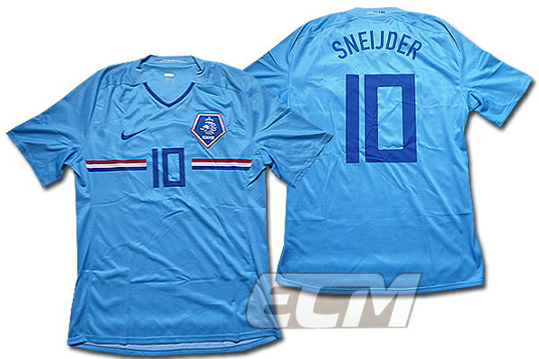【SALE】オランダ代表 アウェイ 半袖 #10 スナイデル プレイヤーズモデル【08-09/ワールドカップ/サッカー/HOLLAND/SNEIJDER】のサムネイル