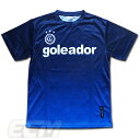 【人気シリーズの新作】Goleador G440-1 昇華グラデーション プラクティスTシャツ ダークブルー x ターコイズ(3631)【ゴレアドール/フットサ...