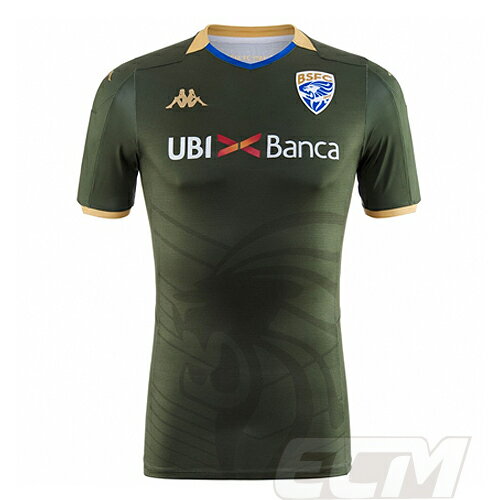 【予約BRE20】【国内未発売】ブレシア サード 半袖 オーセンティックモデル ネームナンバー付【Kappa/19-20/セリエA/ユニフォーム/brescia...