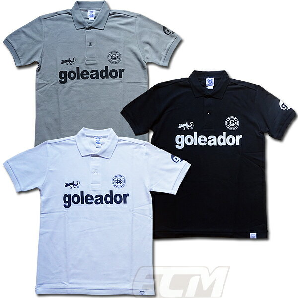 【GOL2022SS】Goleador ゴレアドール G2482 T/C 鹿の子ポロシャツ【サッカー/トレーニング/ゴレアドール/フットサル/POLO】ネコポス対応可能 1