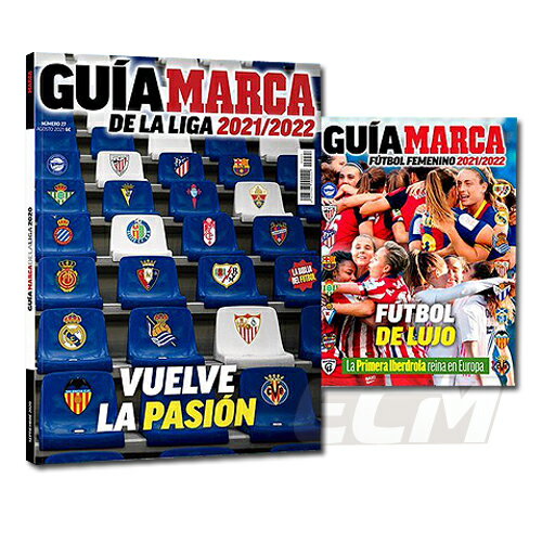 【ECM14】【国内未発売】Marca別冊 スペインリーグ他 欧州各国 21-22シーズン 選手名鑑 Guia Marca de la LIGA 【リーガエスパニョーラ/FCバルセロナ/レアルマドリード/サッカー】