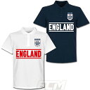 【予約RET06】RE-TAKE イングランド代表 Team ポロシャツ【サッカー/England/ユーロ2020/欧州選手権/POLO】ネコポス対応可能