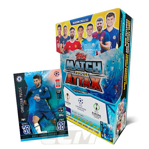 AQUAUKǡTOP02ڹ̤ȯTOPPS Match Attax 21-22 ԥ󥺥꡼ AQUA ̡ڥå/ȥ쥫/Champions League/ȥ졼ǥ󥰥ɡ