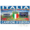 【ECM12】【国内未発売】イタリア代表 ユーロ2020 優勝記念フラッグ 