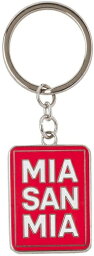 【BAY10】29562【国内未発売】バイエルンミュンヘン オフィシャルグッズ キーホルダー Mia San Mia チップ付き【サッカー/ブンデスリーガ/Bayern Munchen/キーリング】ネコポス対応可能