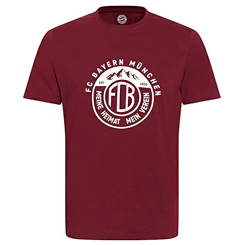 【予約BAY10】28243【国内未発売】バイエルンミュンヘン オフィシャルグッズ Heimat Tシャツ ボルドー【サッカー/ブンデスリーガ/Bayern Munchen】