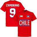【予約RET06】RE-TAKE チリ代表 Team Tシャツ 9番 サ