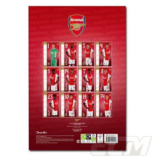 ��SALE20%OFF�ۡ�ECM10�ۡڹ���̤ȯ��ۥ������ʥ� 2022 ���ե������ A3�ɳݤ���������(�ݥ�����������)�ڥץ�ߥ��꡼��/Arsenal/�ڰ��ε�/�����Х���/���å�����