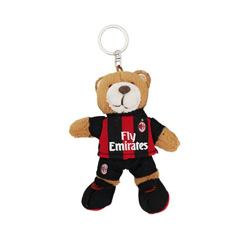 【ACM05】MI24119【国内未発売】ACミラン オフィシャルグッズ ぬいぐるみ キーホルダー【セリエA/サッカー/ac milan/キーリング/マスコット】