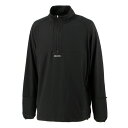 JBZ-074【JGA2021】ジョガボーラ ストレッチハーフジップ ジャージトップ ブラック【サッカー/フットサル/JOGARBOLA/トレーニング】