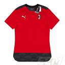 【予約ECM32】【国内未発売】【SALE】ACミラン カジュアルTシャツ レッド【サッカー/20-21/セリエA/AC MILAN/トレーニング】330