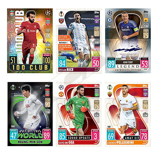 ���ɲ���22��TOP02�ڹ���̤ȯ���TOPPS Match Attax 21-22 �ɲ��� �����ԥ��󥺥꡼�� �ѥå�����ڥ��å���/�ȥ쥫/Champions League/�ȥ졼�ǥ��󥰥����ɡ�