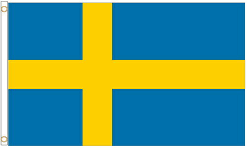 【サポーター必見】スウェーデン　国旗フラッグ【サッ