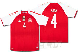 【予約ECM32】【国内未発売】デンマーク代表 ホーム 半袖 4番 ケアー【20-21/ワールドカップ/Denmark/サッカー/ユニフォーム】