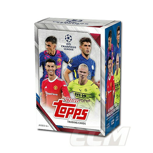 WUS01【国内未発売】2021-22 Topps UEFA Champions League Collection Soccer サッカーカード ブラスターボックス【サッカー/トレカ/高級メモラビリアカード】