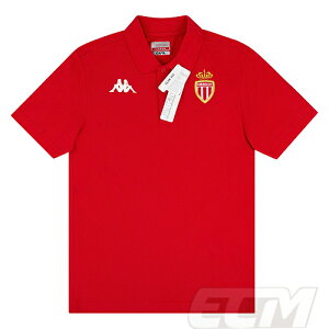 【予約ECM32】【国内未発売】【SALE】ASモナコ ポロシャツ レッド【サッカー/19-20/monaco/フランスリーグ/POLO】330