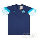 【予約ECM32】【SALE】【国内未発売】オリンピック・マルセイユ トレーニングTシャツ ネイビー【21-22/Marseille/サッカー/リーグアン/トレ...