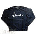 【定番アイテム】Goleador G2484 昇華ベーシックピステトップ ブラック【ゴレアドール/フットサル/サッカー/トレーニング/シャカシャカ】