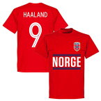 【予約RET06】RE-TAKE ノルウェー代表 Team Tシャツ 9番ハーランド レッド【サッカー/マンチェスターシティ/Norway/Haaland】ネコポス対応可能