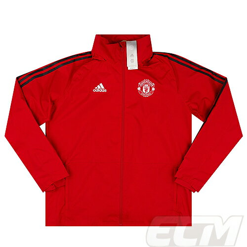 【予約ECM32】【国内未発売】マンチェスターユナイテッド ストームジャケット レッド【21-22/サッカー/Manchester UTD/プレミアリーグ/トレーニング】