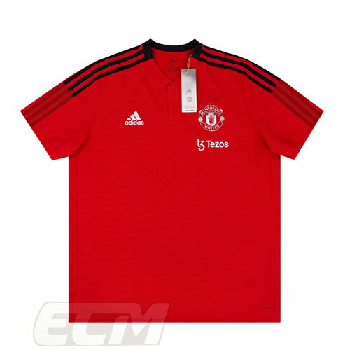 【予約ECM32】【国内未発売】マンチェスターユナイテッド トレーニングポロシャツ レッド【21-22/サッカー/Manchester UTD/プレミアリーグ/トレーニング/POLO】