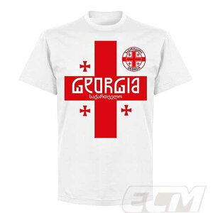 【予約RET06】RE-TAKE ジョージア代表 Team Tシャツ ホワイト【サッカー/Georgia/Kvaratskhelia/ワールドカップ】ネコポス対応可能