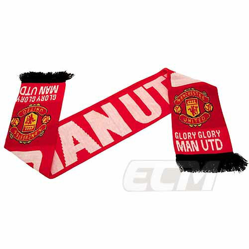 【ECM25】【国内未発売】マンチェスターユナイテッド オフィシャル マフラー GG【Manchester United/マンチェスターUTD/サッカー/プレミアリーグ/スカーフ】