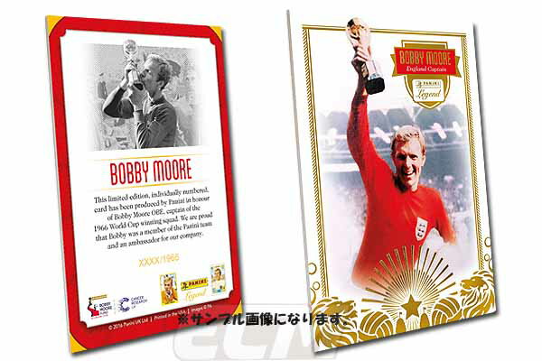 PRE22ۡڹ̤ȯPANINI UK ܥӡࡼ 󥰥ɽ ꥫɡڥå/England/åȥ쥫/Worldcup/Bobby Mooreۥͥݥбǽ