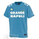 【GFP03】【スカイ】 GRANDE FP 別注 ナポリ CAMPIONI D 039 ITALIA 優勝記念プラTシャツ スカイ【グランデ/サッカー/セリエA/サポーター/NAPOLI/マラドーナ】