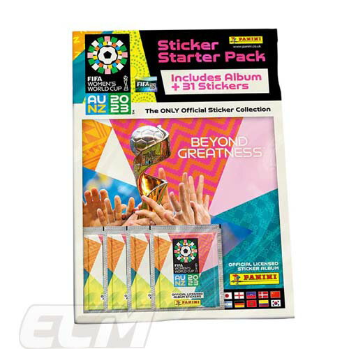 【WCC23】ST【国内未発売】PANINI FIFA 女子ワールドカップ 2023 オフィシャルステッカー スタータパック【サッカー/World Cup/コレクション/トレカ/なでしこジャパン】