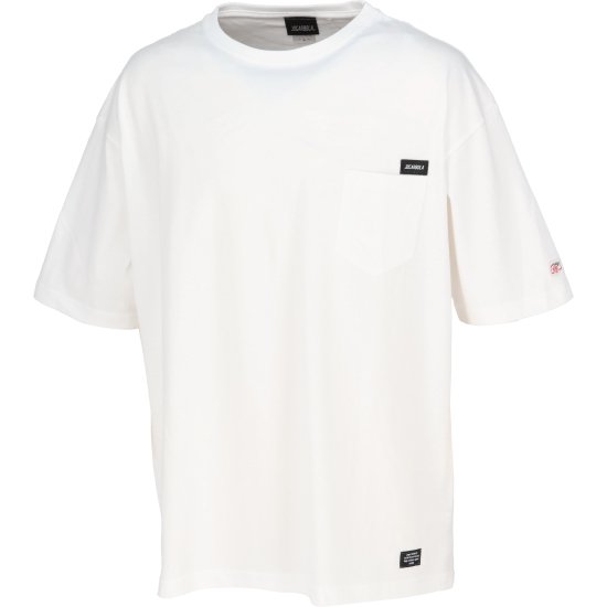JBC-129【JGA2023】ジョガボーラ DAILY USE OVERSIZE ポケットTシャツ ホワイト【サッカー/フットサル/JOGARBOLA/カジュ...